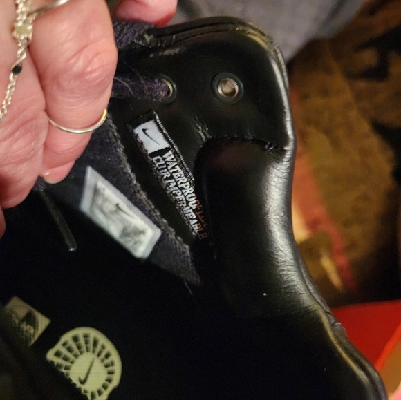 Black Leather Nike Air Max Goadome Boots 8.5 - Picture 11 of 16